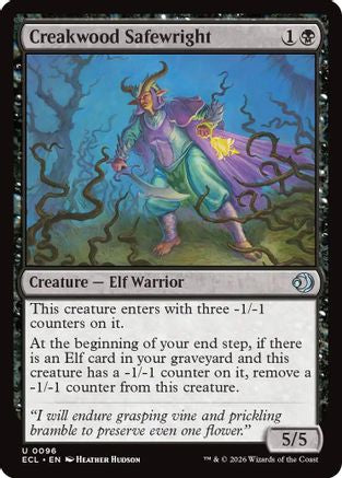 Creakwood Safewright (ECL-096) - Lorwyn Eclipsed