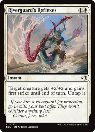 Riverguard's Reflexes (ECL-033) - Lorwyn Eclipsed