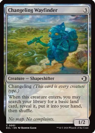 Changeling Wayfinder (ECL-001) - Lorwyn Eclipsed