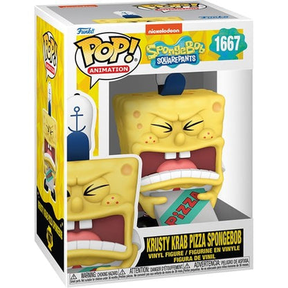 Funko Pop! 1671 Animation - SpongeBob SquarePants 25th Anniversary Glove World SpongeBob Vinyl Figure