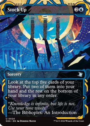 Stock Up (SOA-024) - Secrets of Strixhaven: Mystical Archive