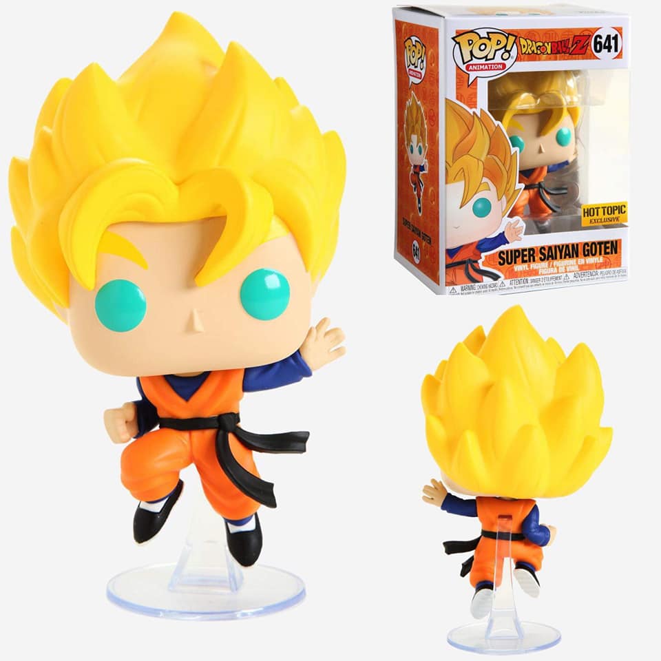 Funko POP! Dragon Ball Z - Super Saiyan Goten Vinyl Figure #641 Hot Topic Exclusive (NOT 100% MINT)