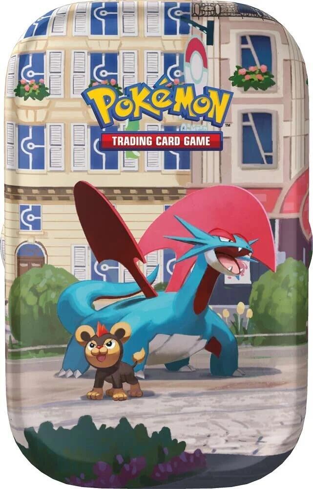 Pokémon TCG: Lumiose City Mini Tin Salamence & Litleo