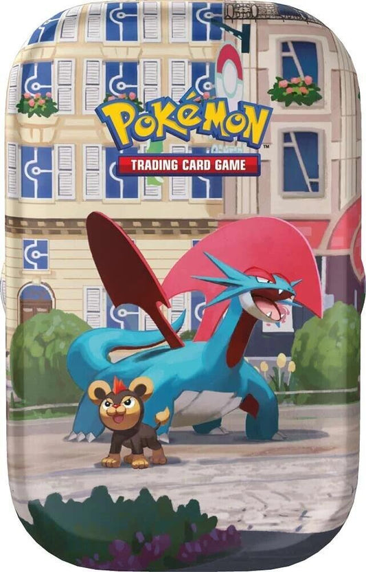 Pokémon TCG: Lumiose City Mini Tin Feraligatr & Budew