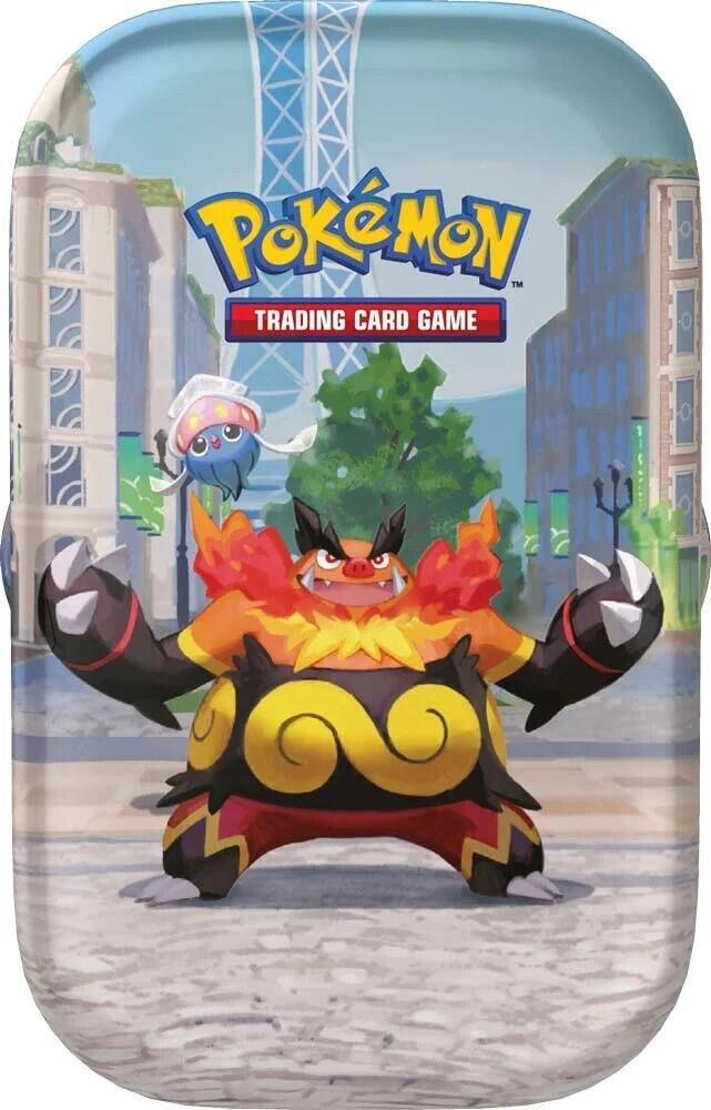 Pokémon TCG: Lumiose City Mini Tin Emboar & Inkay