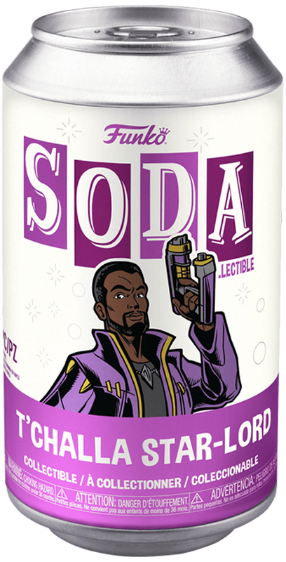 Vinyl Soda: Marvel (What If...?), T'Challa Star-Lord