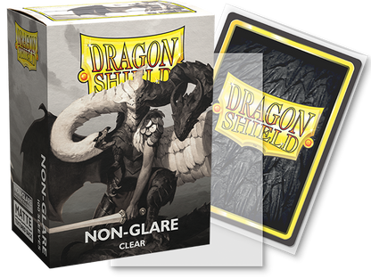 Dragon Shield: Standard 100ct Sleeves - Clear (Non-Glare Matte)