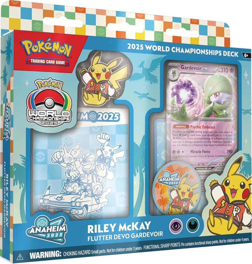 Pokémon TCG: 2025 World Championship Deck: Riley McKay (Flutter Devo Gardevoir)