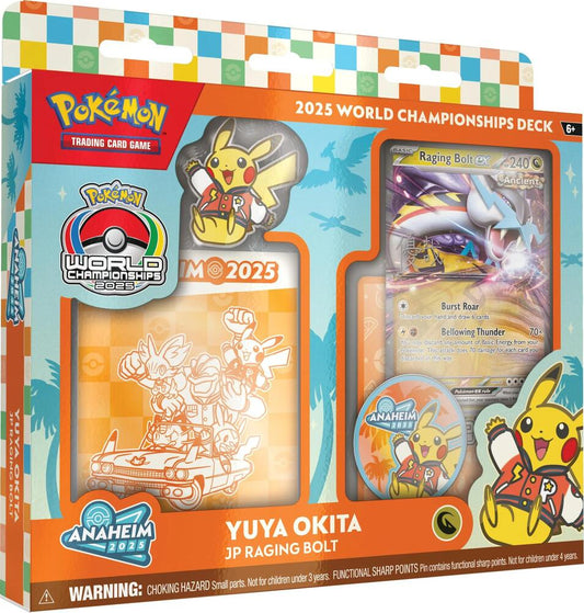 Pokémon TCG: 2025 World Championship Deck: Yuyu Okita (JP Raging Bolt)