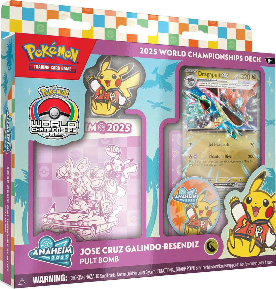 Pokémon TCG: 2025 World Championship Deck: Jose Cruz Galindo-Resendiz (Pult Bomb)