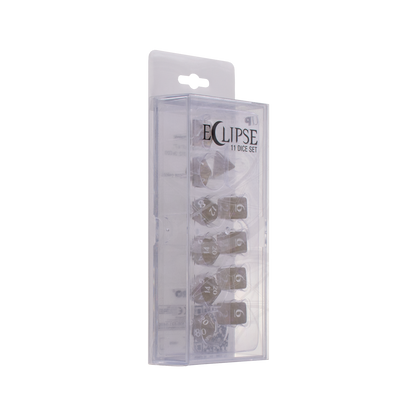 Ultra PRO: 11-Dice Set - Eclipse (Smoke Grey)