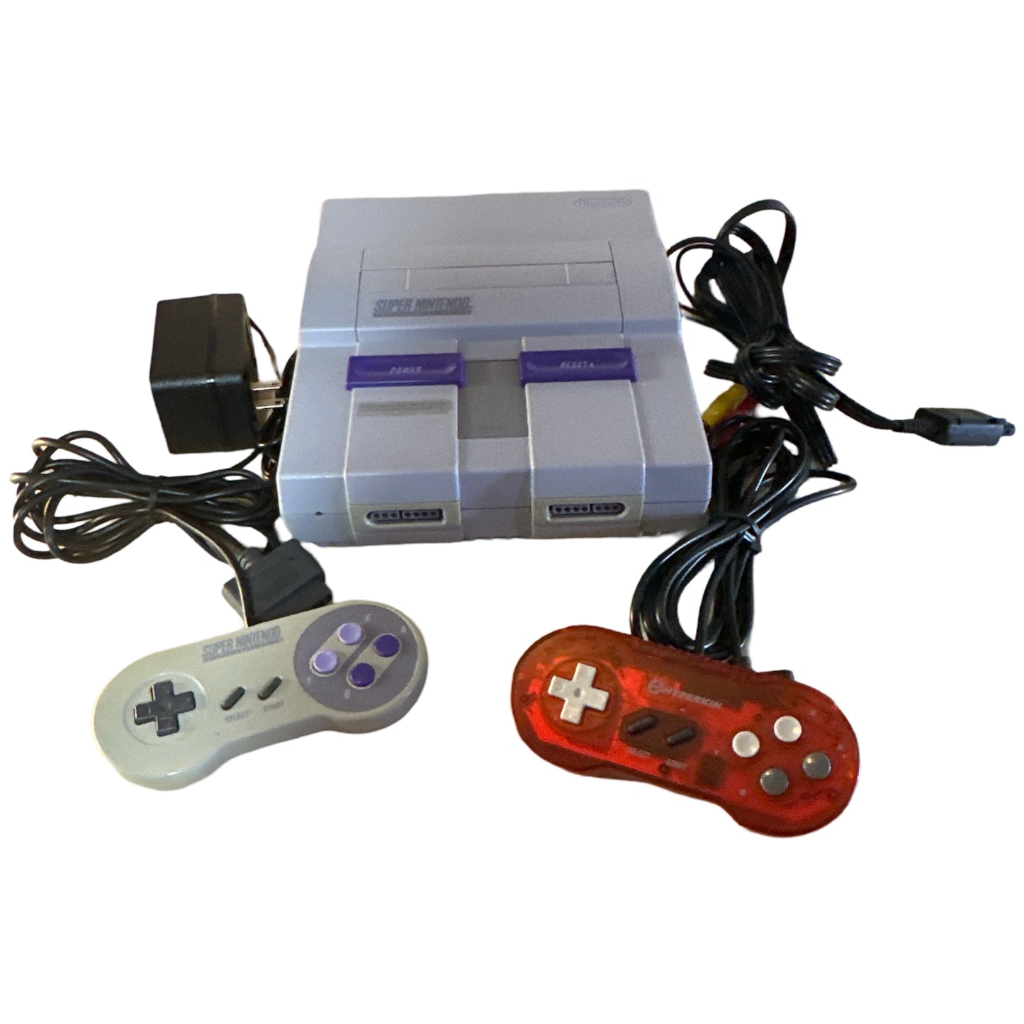 Super Nintendo (With 2 Controllers)