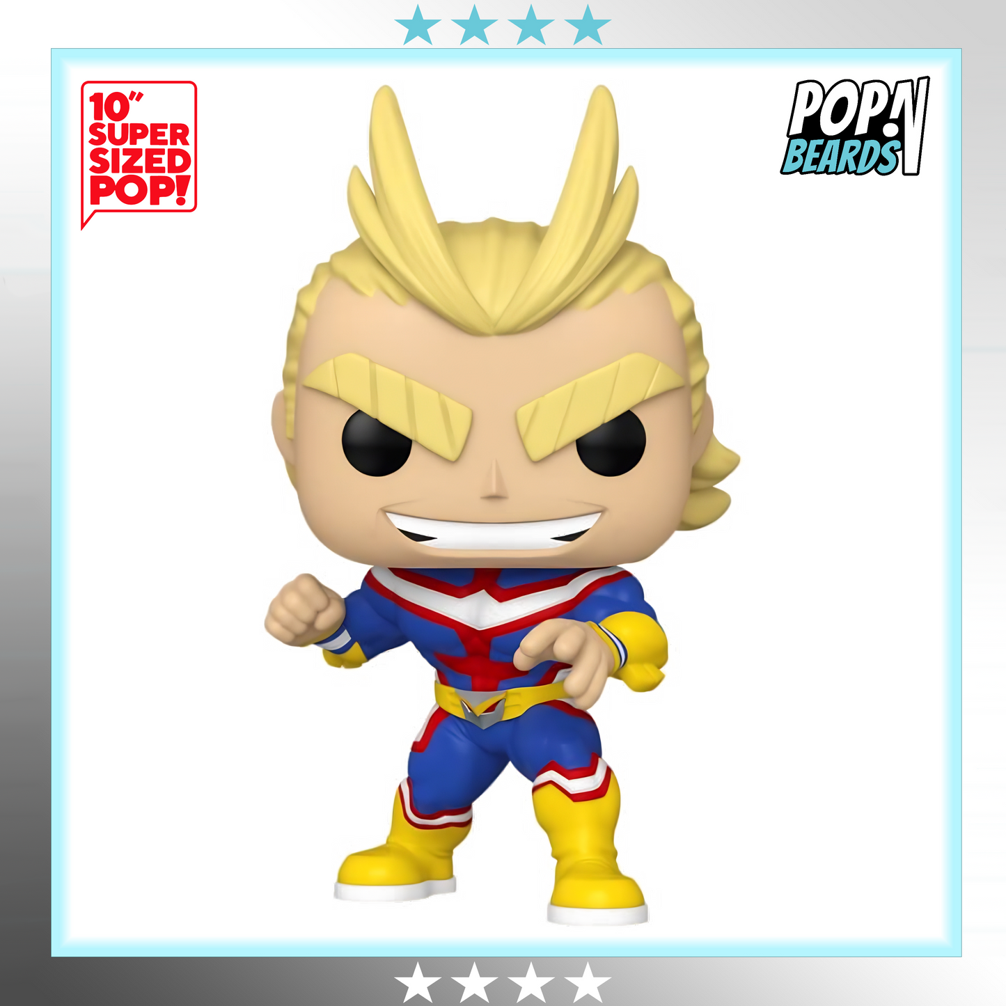 POP! Animation (Jumbo Deluxe): 821 MHA, All Might