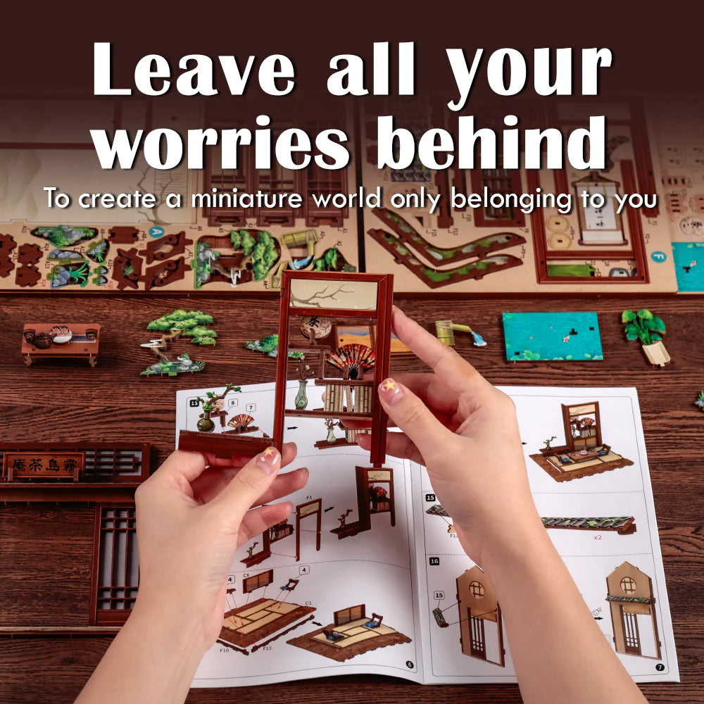 CUTEBEE DIY Miniature House | Kirishima Cha-an