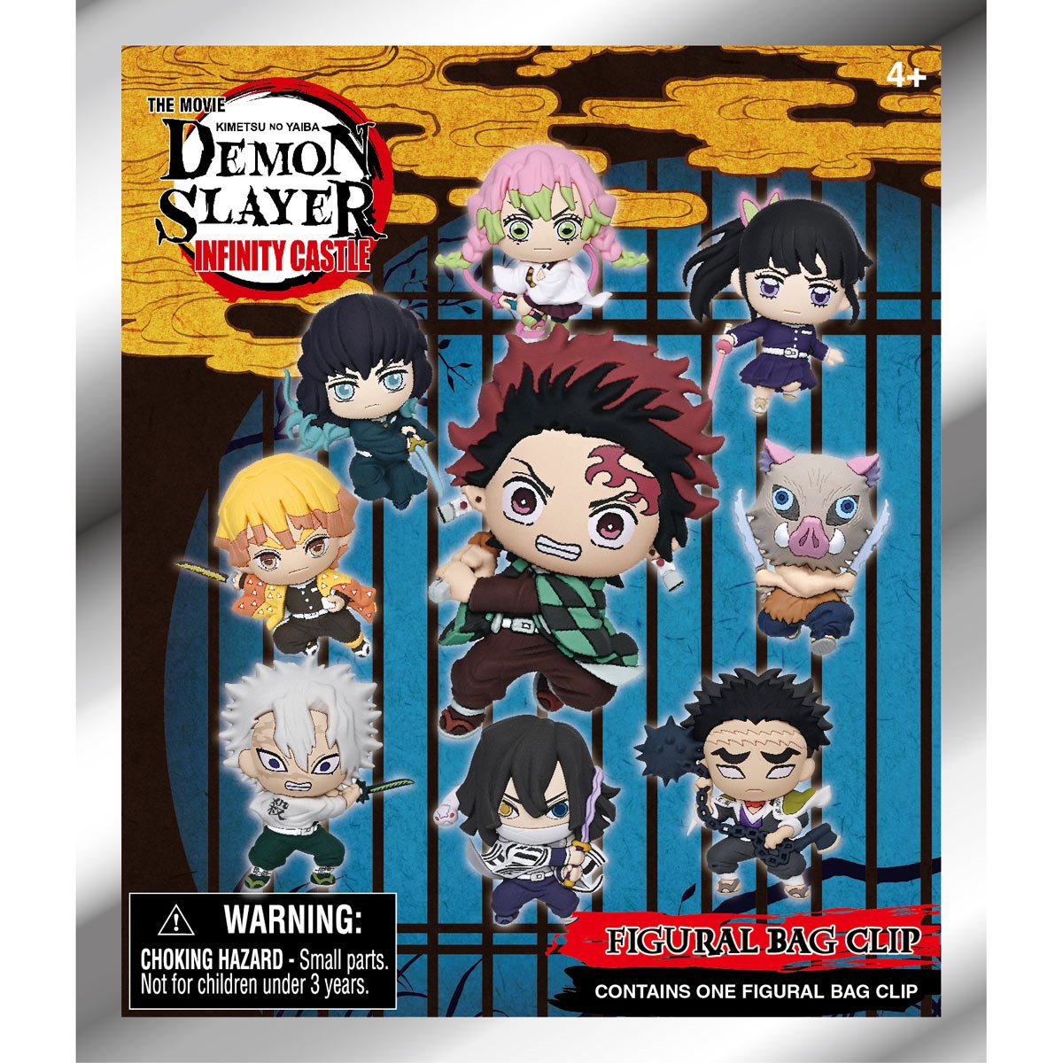 Demon Slayer: Kimetsu no Yaiba Infinity Castle 3D Foam Bag Clip Blind Bag