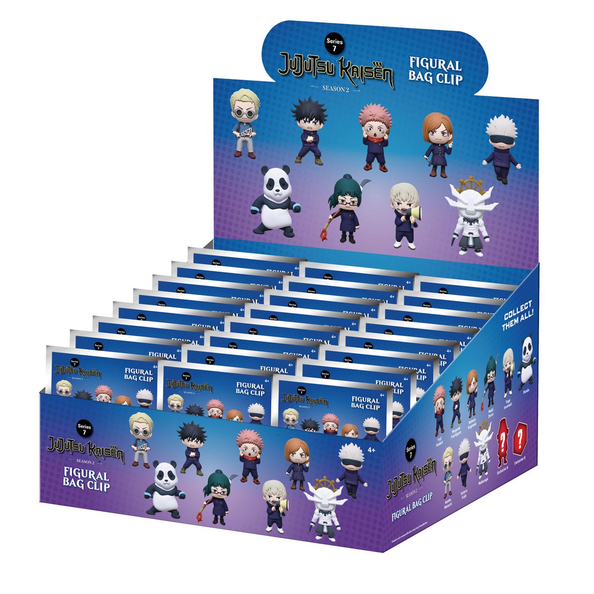 Jujutsu Kaisen 3D Foam Bag Clip Series 7 by Monogram | Super Anime