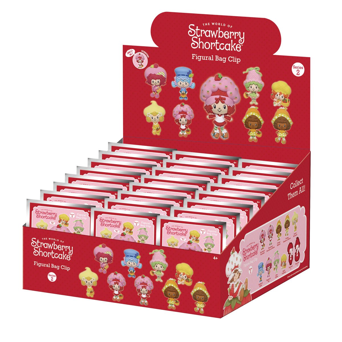 Strawberry Shortcake Series 2 3D Foam Bag Clip Blind Bag