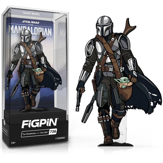 FiGPiN Star Wars: The Mandalorian Season 2 - The Mandalorian with The Child