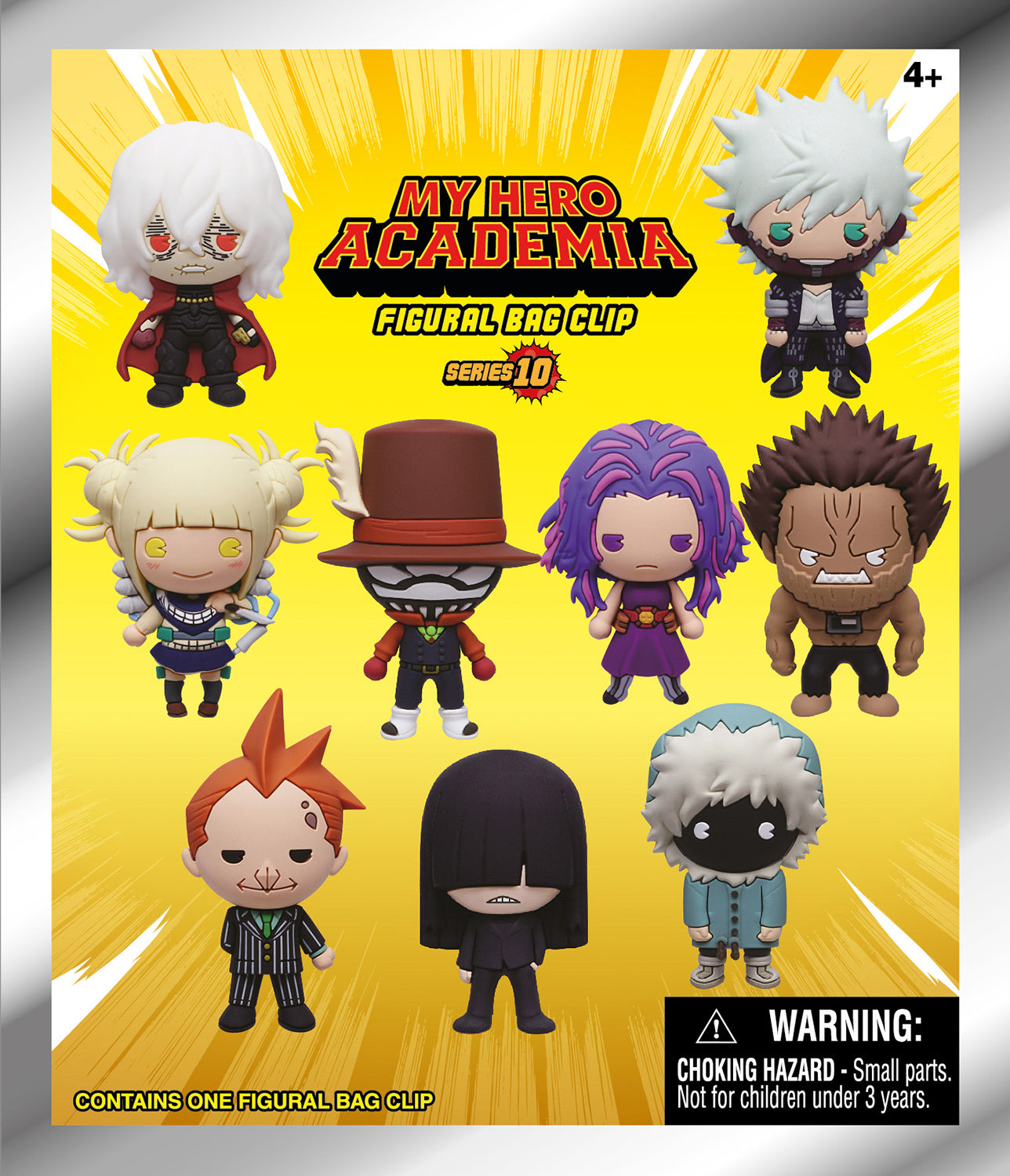 My Hero Academia 3D Foam Bag Clip, Series 10