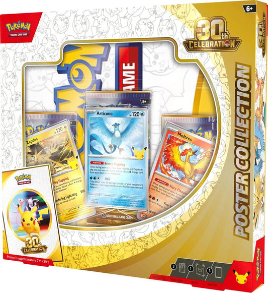 Pokémon 30th Celebration Poster Collection | ME 30C