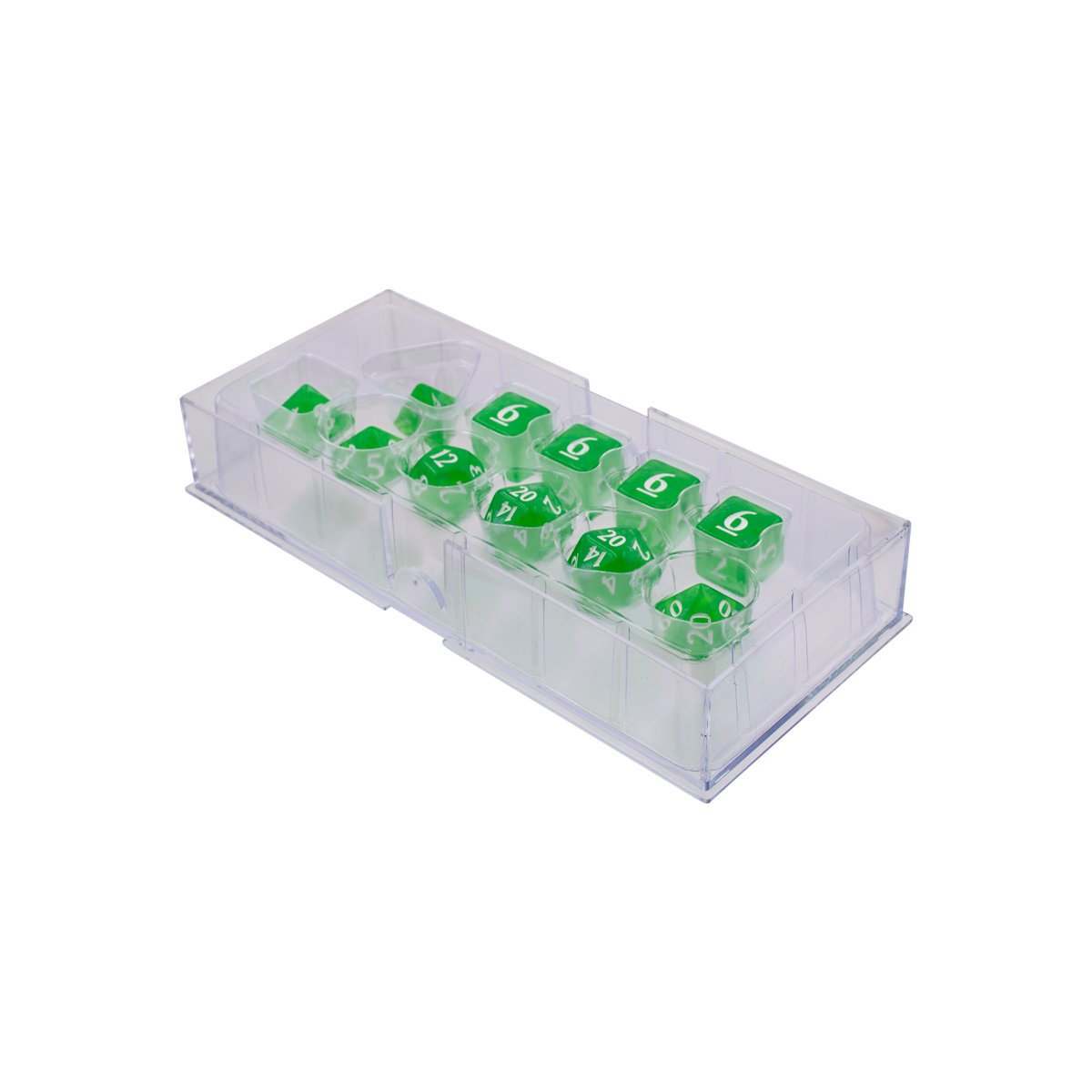 Ultra PRO: 11-Dice Set - Eclipse (Lime Green)