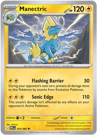 Manectric 024/084 - ME05 Pitch Black