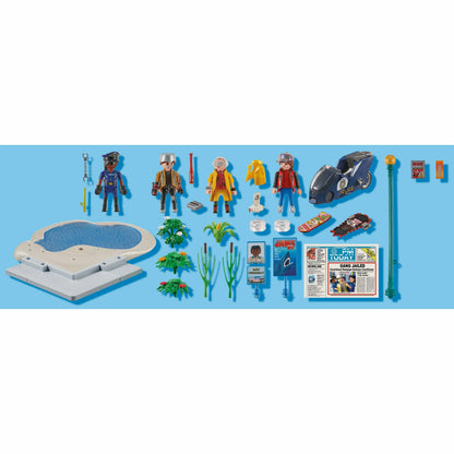 Playmobil Zurück in die Zukunft Teil II 80-teiliges 2015 Hoverboard Chase-Spielset