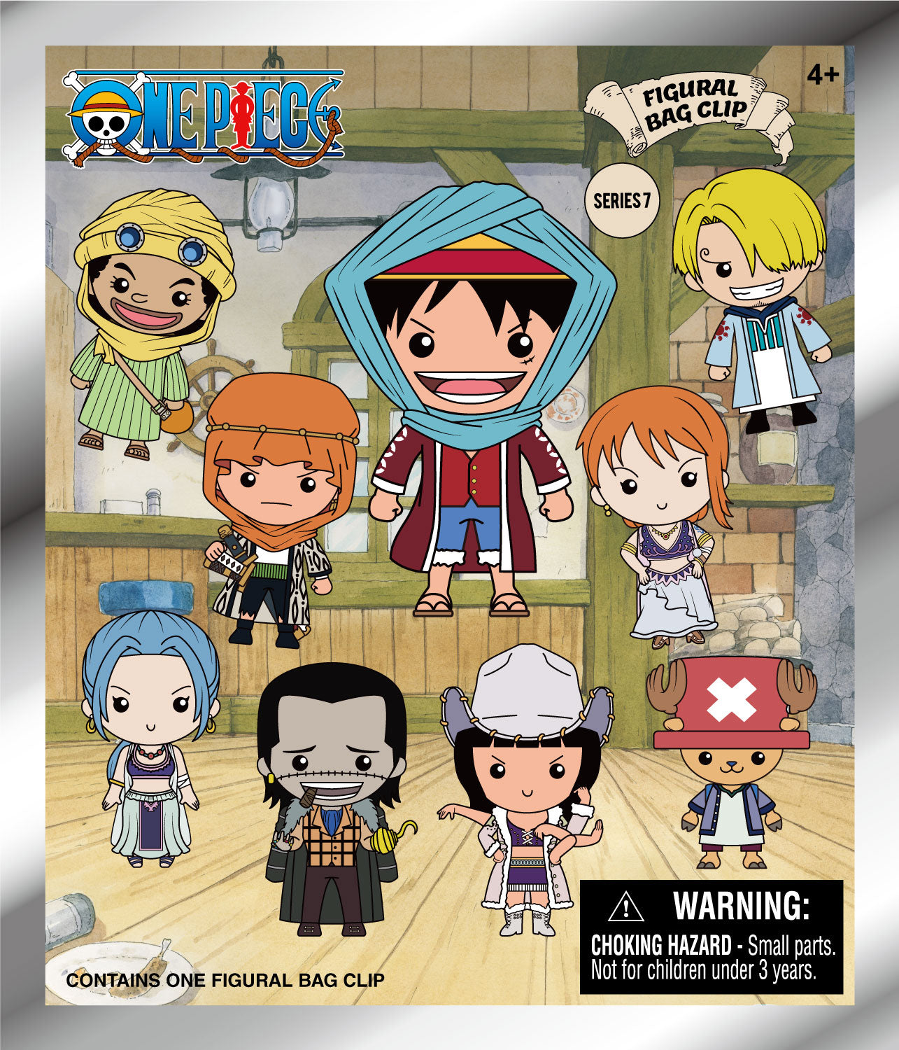 One Piece 3D Foam Bag Clip Series 7 – Blind Bag Keychain | Monogram