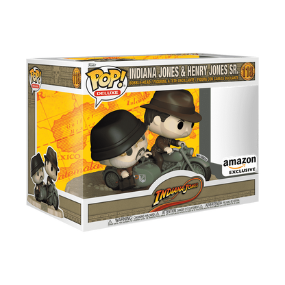POP! Deluxe (Movies): 118 Indiana Jones, Indy and Henry Jones Sr. Exclusive
