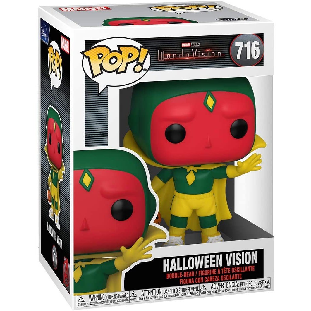 Funko Pop! Marvel: WandaVision - Vision Halloween Vinyl Figure