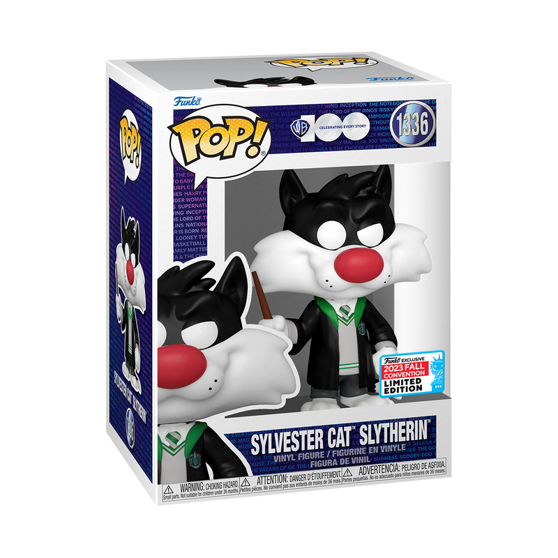 POP! Animation: 1336 WB 100, Sylvester Cat Slytherin Exclusive