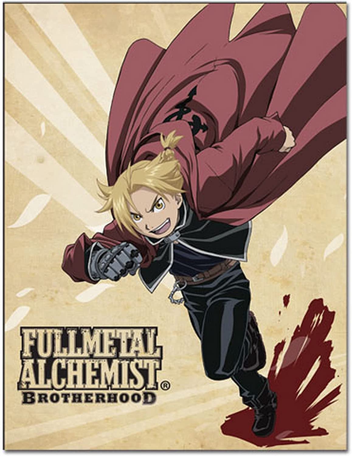 Fullmetal Alchemist Brotherhood - ED Sublimation Throw Blanket  Great Eastern Entertainment