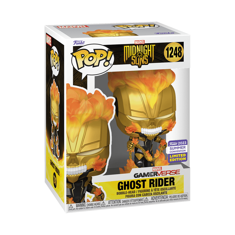 POP! Games: 1248 Marvel (Midnight Suns), Ghost Rider (GV) Exclusive