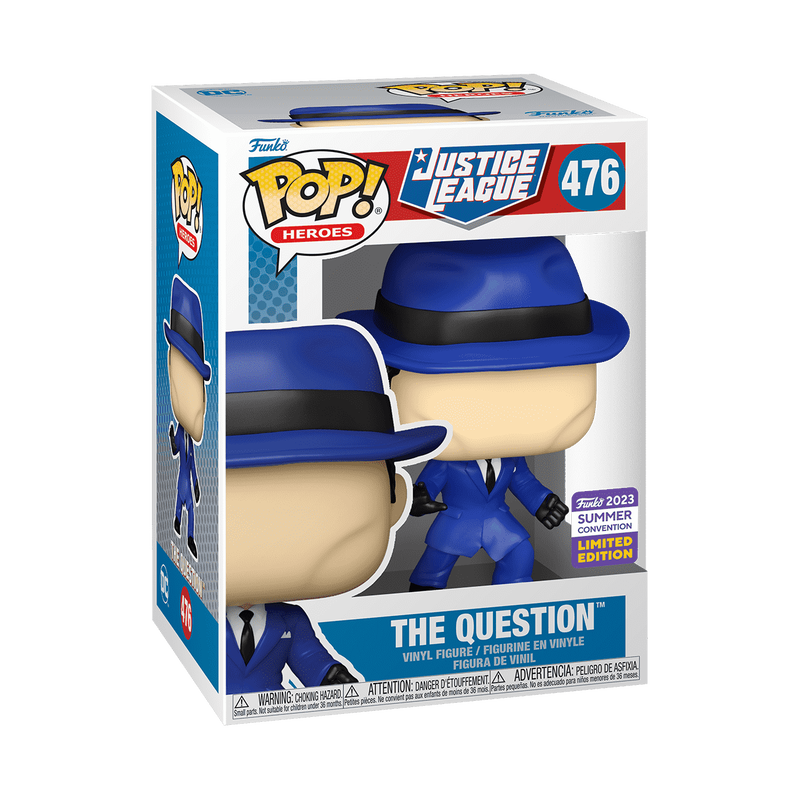 POP! Heroes: 476 Justice League, The Question Exclusive