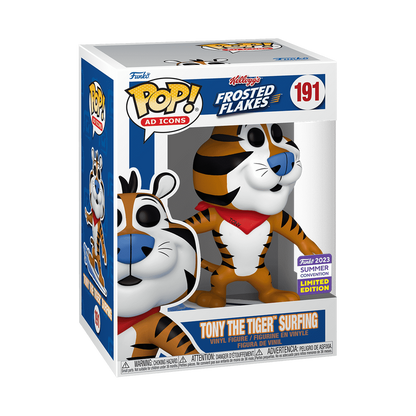 POP! Ad Icons: 191 Frosted Flakes, Tony the Tiger Surfing Exclusive