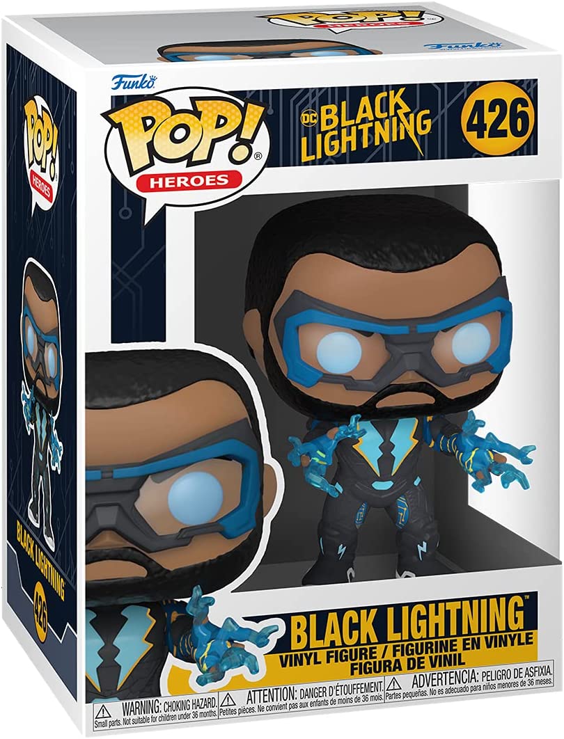 Funko Pop! Heroes: Black Lightning - Black Lightning Vinyl Figure