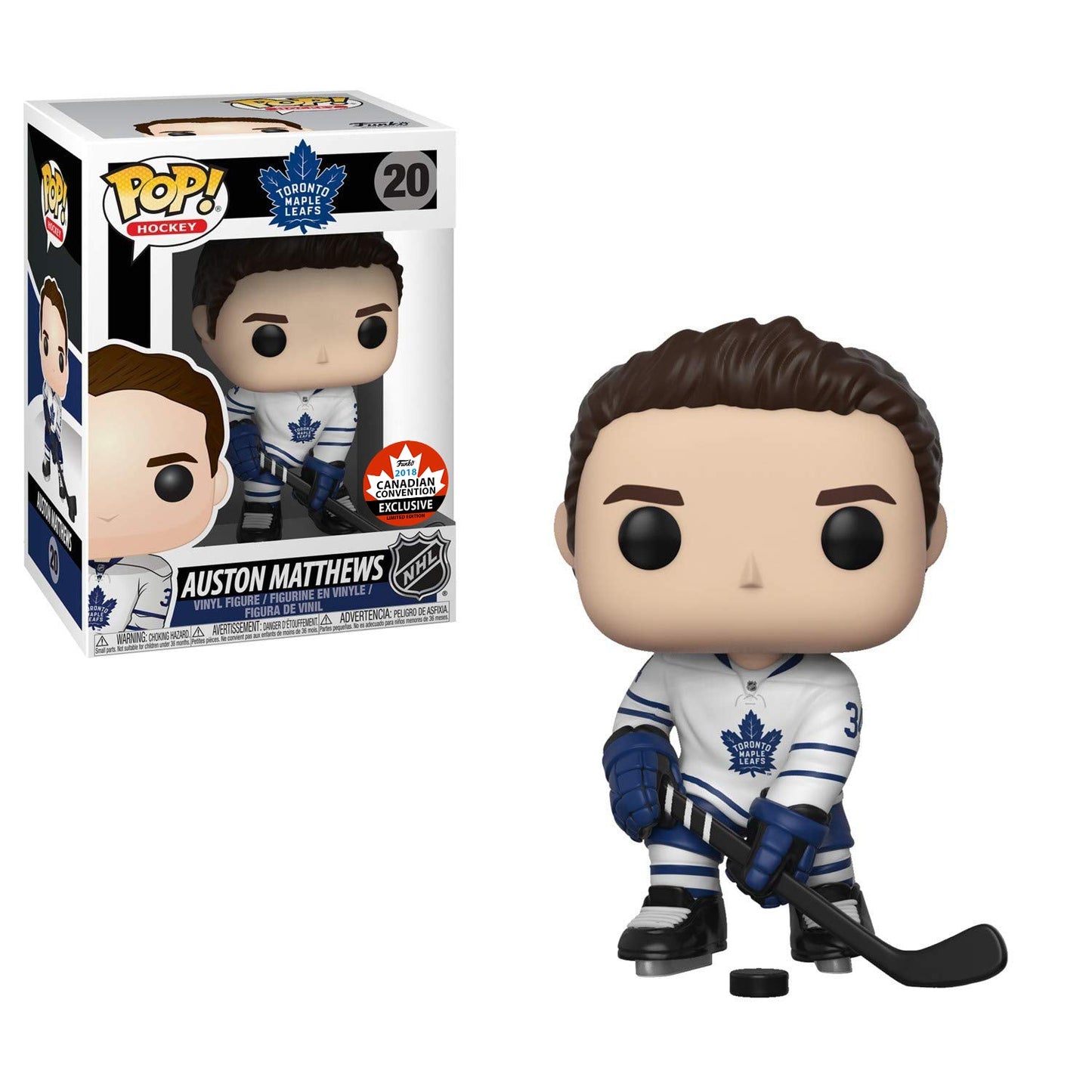 POP! Hockey: 20 Toronto Maple Leafs, Auston Matthews Exclusive