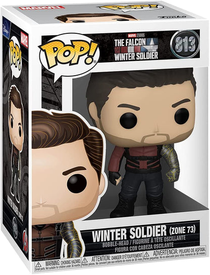 Funko Pop! Marvel: Falcon and The Winter Soldier - Winter Soldier (Zone 73) Vinyl Figure