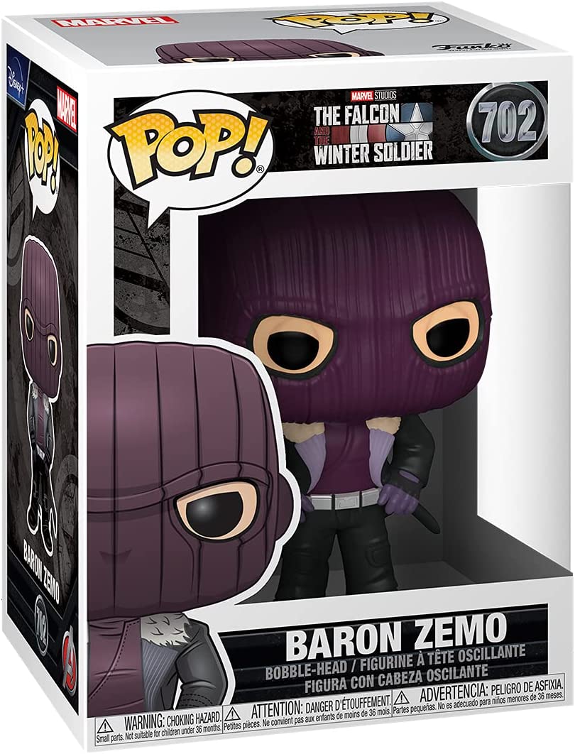 Funko Pop! Marvel The Falcon and The Winter Soldier - Baron Zemo Vinyl Figure