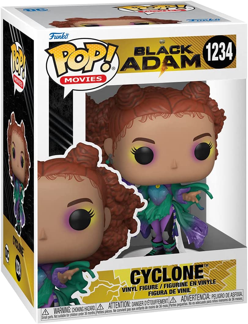 Funko Pop! Movies: DC Comics Black Adam - Cyclone Vinyl Figure