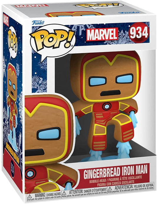 Funko Pop! Marvel: Gingerbread Iron Man Vinyl Figure