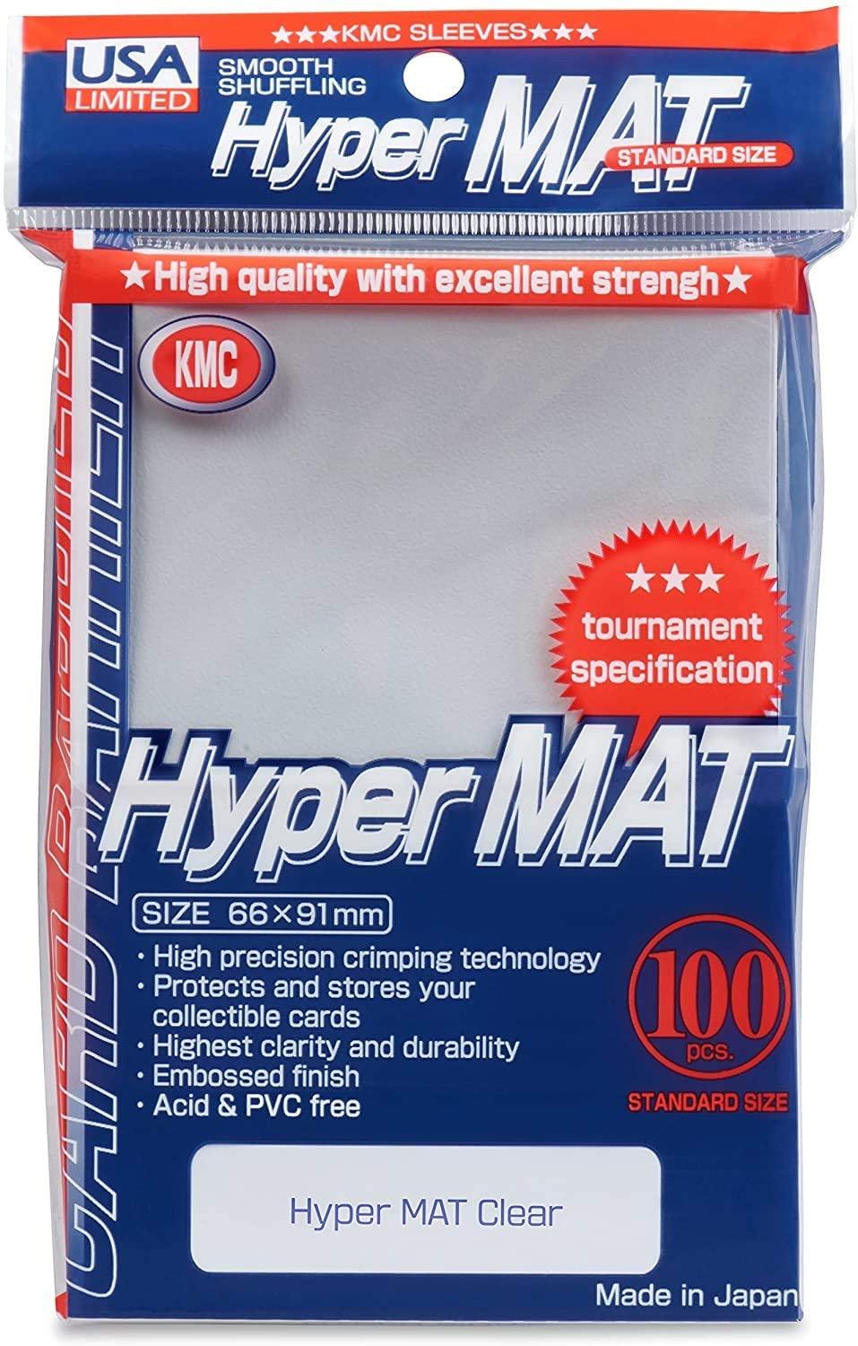 KMC Hyper Matte Standard Sleeves 100-Count