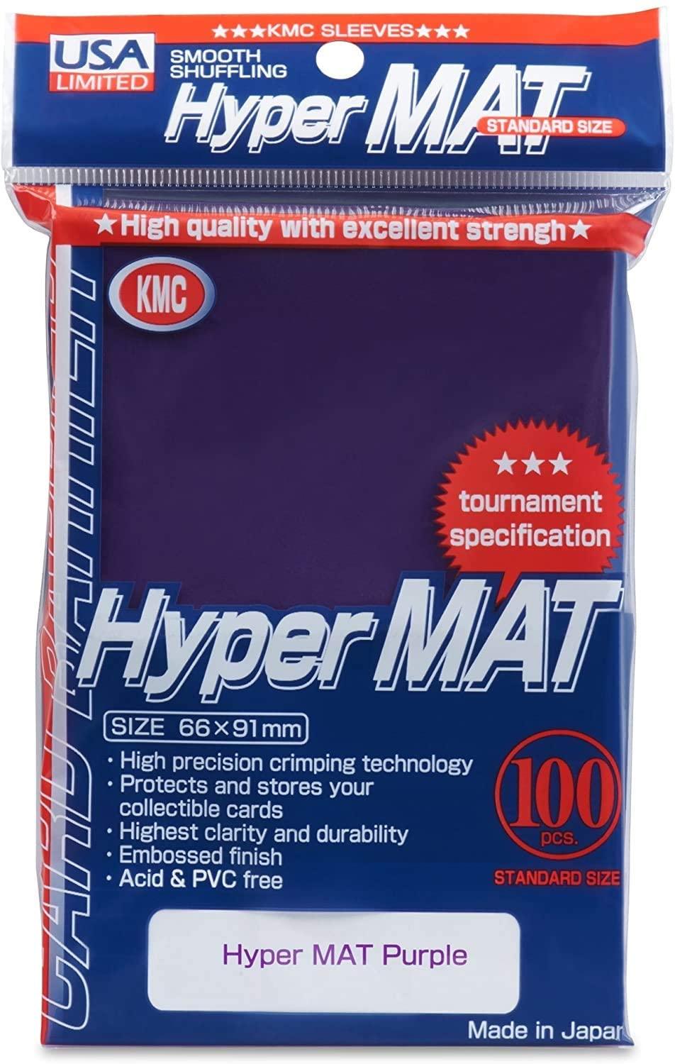 KMC Hyper Matte Standard Sleeves 100-Count