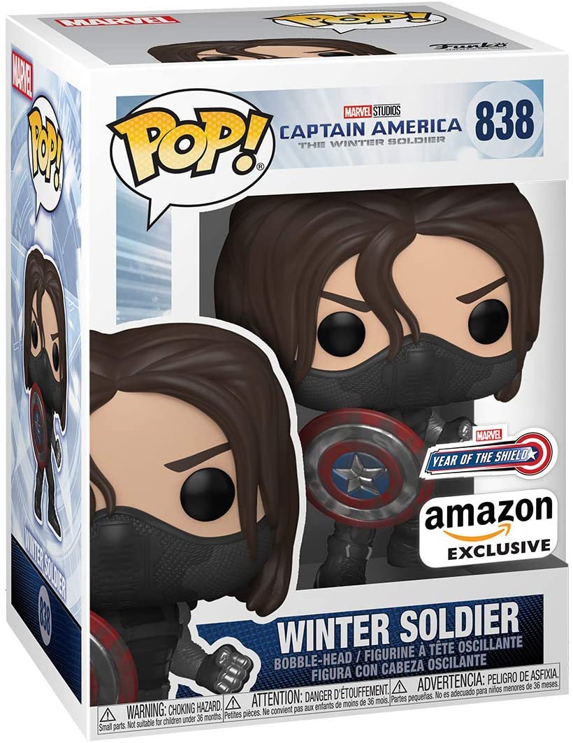 POP! Marvel: 838 CPT America, Winter Soldier Exclusive