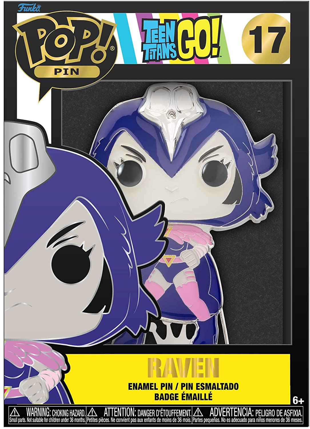 Funko Pop! Sized Pin DC: Teen Titans - Raven