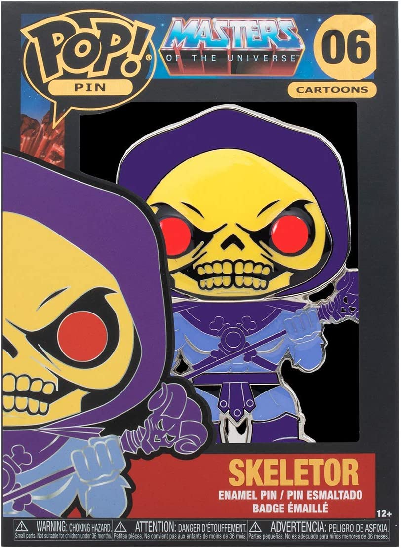 Funko Pop! Pins: Masters of The Universe - Skeletor with Glow in The Dark Eyes