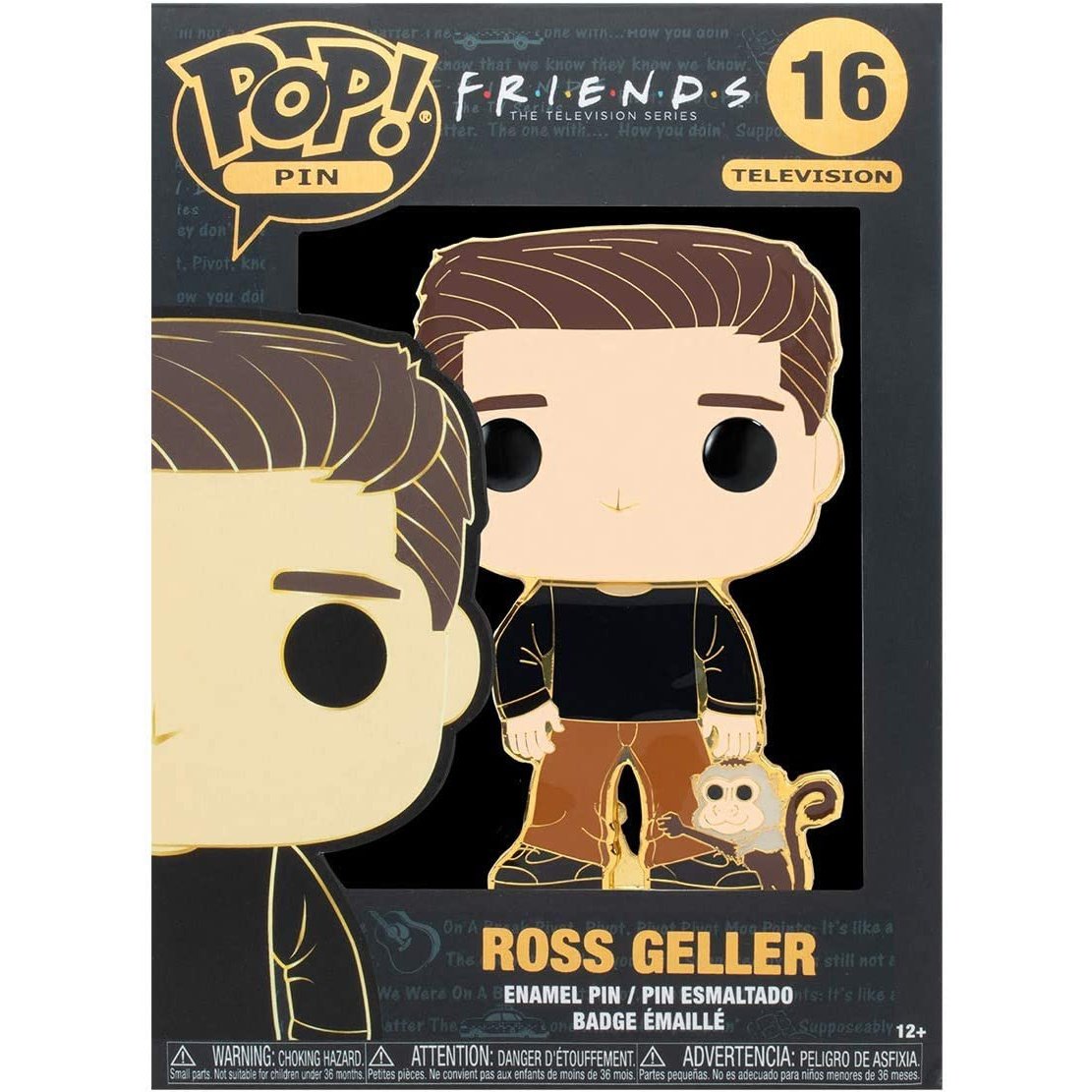 Funko Pop! Pins Friends - Ross Geller Pin