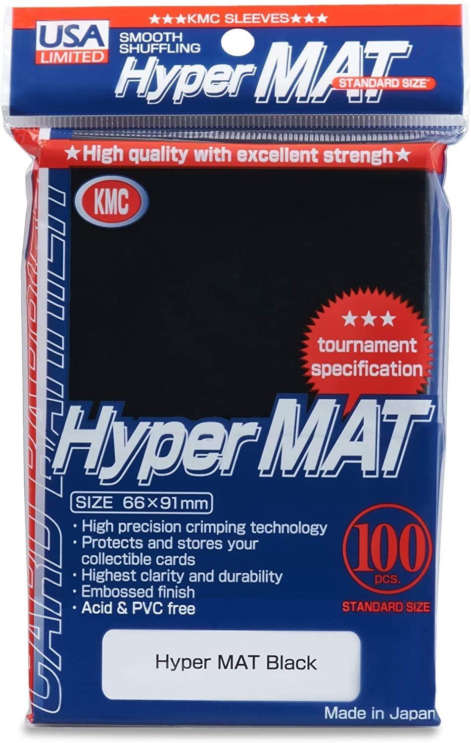 KMC Hyper Matte Standard Sleeves 100-Count