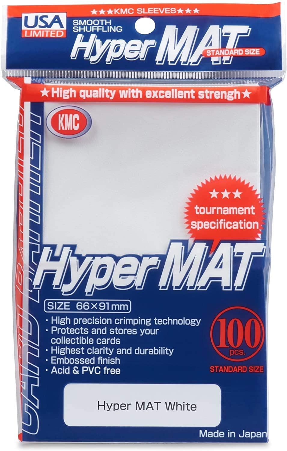 KMC Hyper Matte Standard Sleeves 100-Count