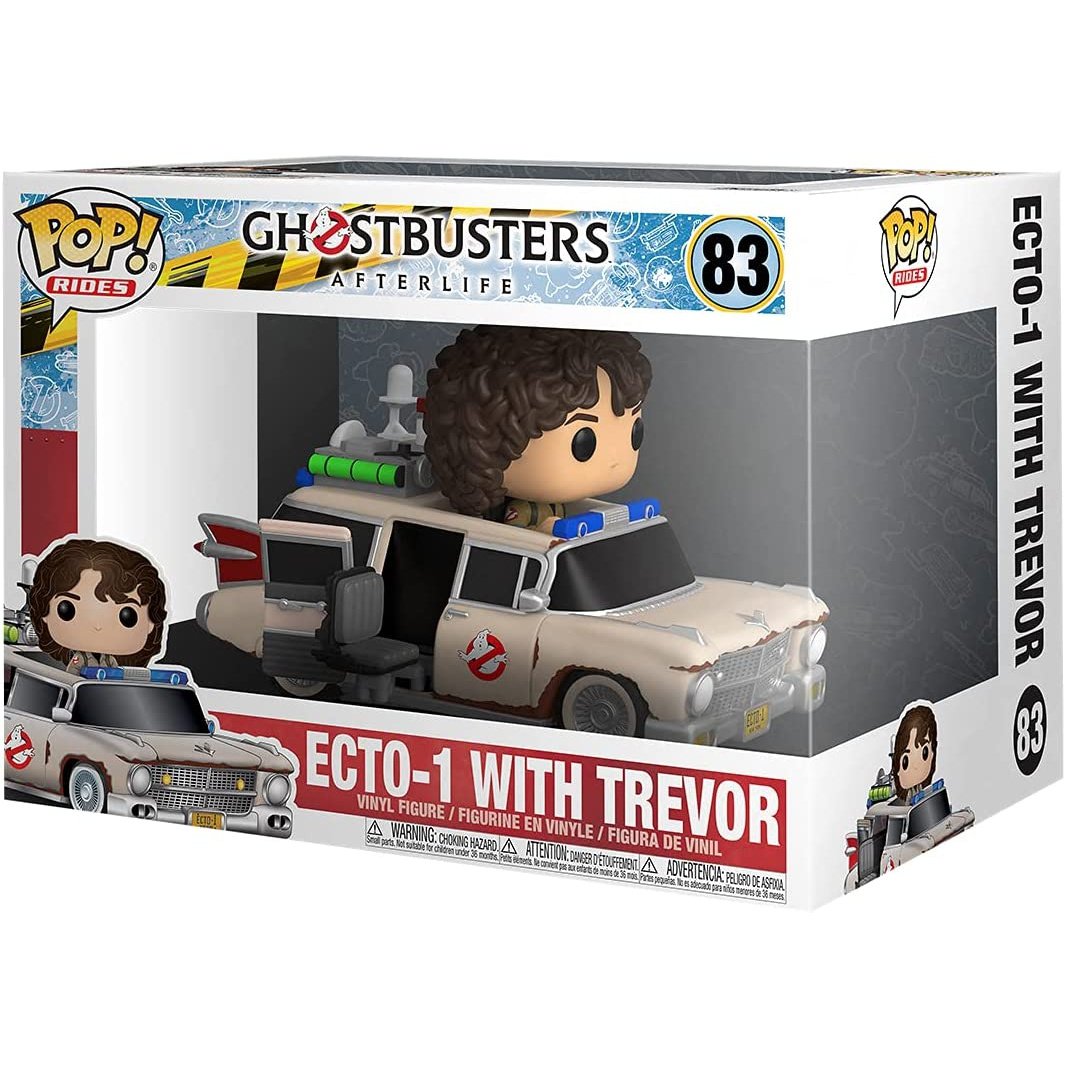 Funko Pop! Ride Movies: Ghostbusters Afterlife - Ecto 1 with Trevor Vinyl Figure